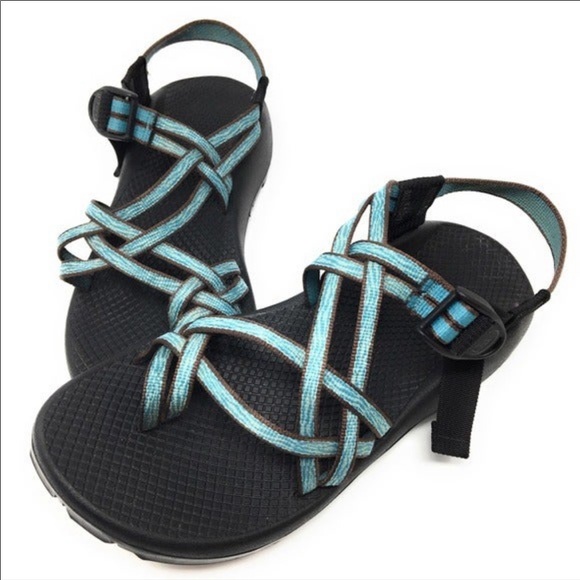 Chaco Shoes - Chaco Strappy Sports Sandals ZX/2 Unaweep Teal size 7